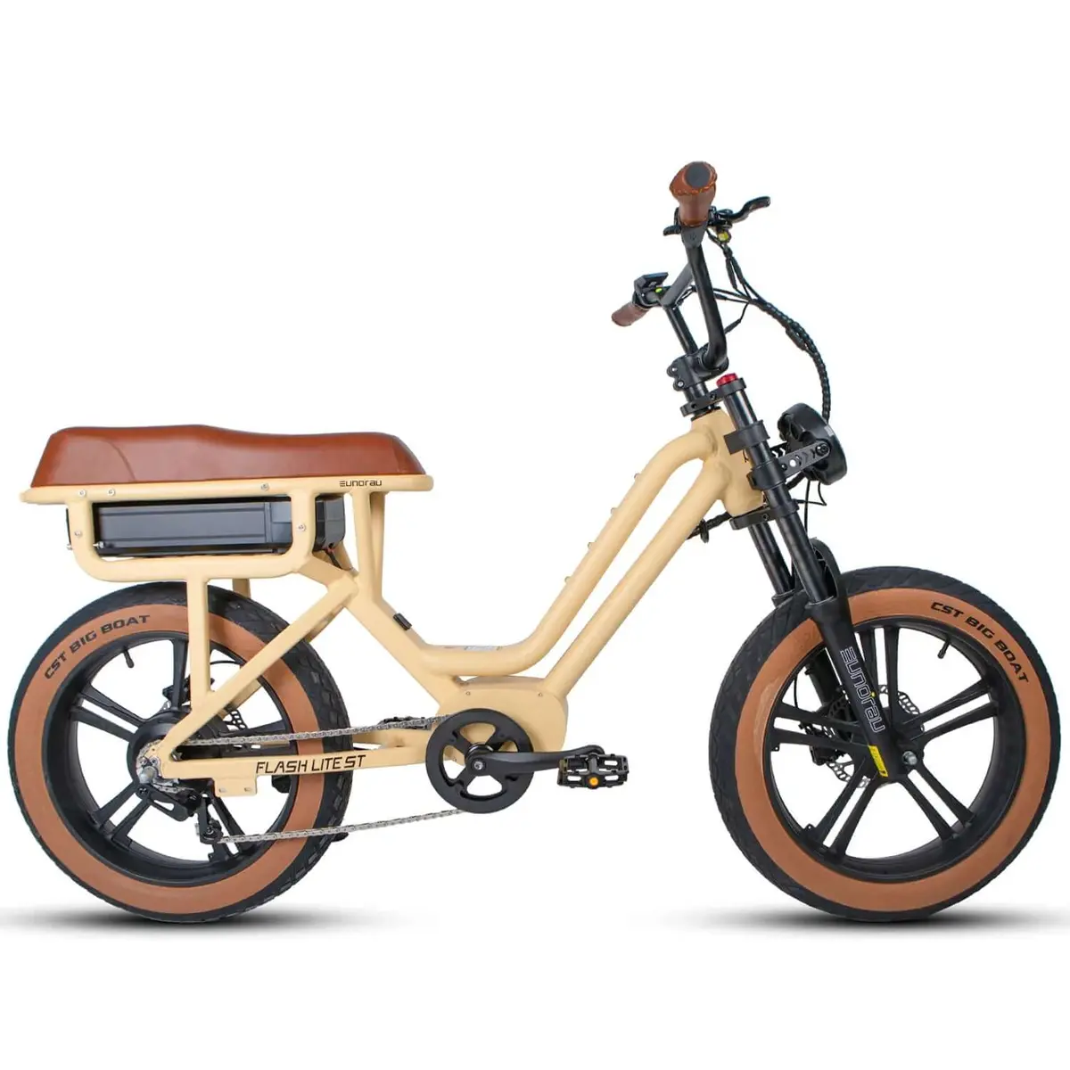 Eunorau Flash Lite ST – 52V 750W Step-Thru Folding E-Bike