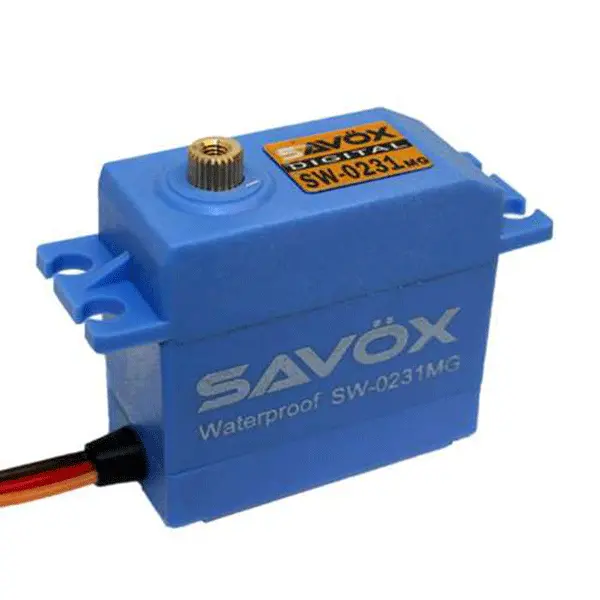 Savox Sw-0231Mg "Tall" Waterproof Metal Gear Digital Servo 1