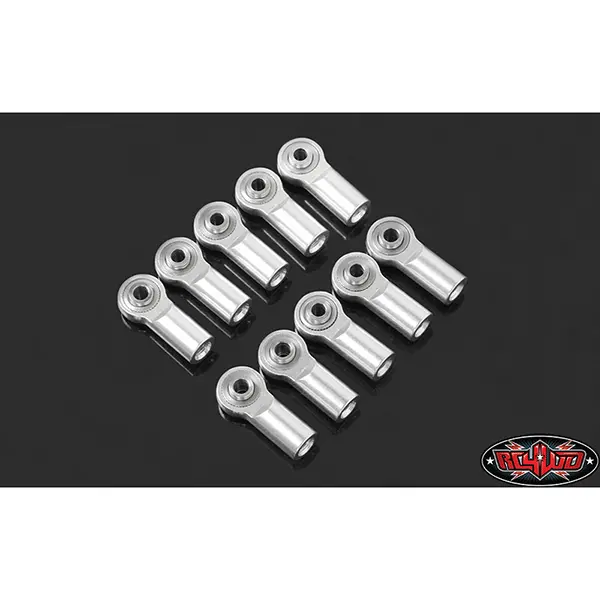 Rc4wd M3/M4 Short Straight Aluminum Rod Ends (Silver) (10) 1
