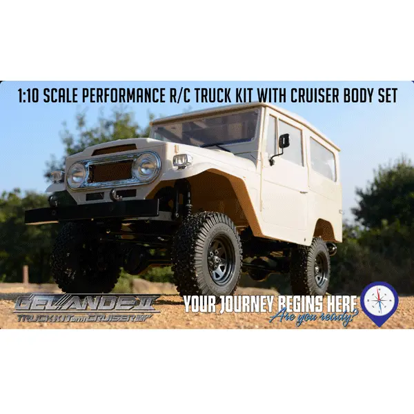 Rc4wd Gelande Ii Truck Kit W/Cruiser Body Set 1
