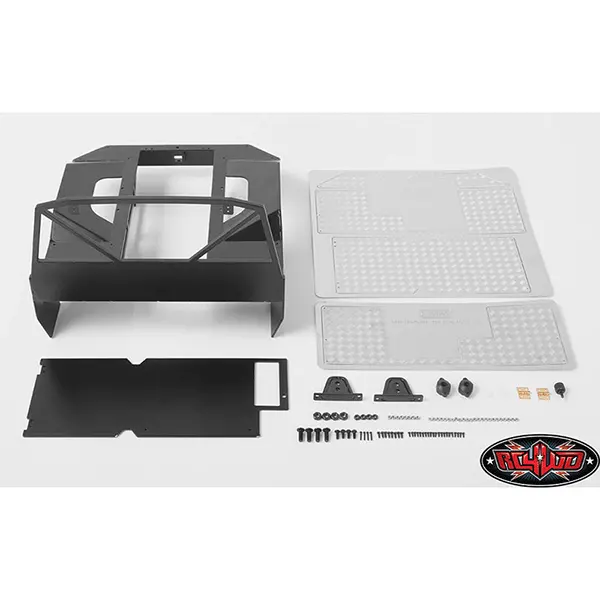 Rc4wd Conversion Package W/Metal Rear Bed And Interior Package For Mojave Body And Axial Scx10 I & Ii (Style A) 1