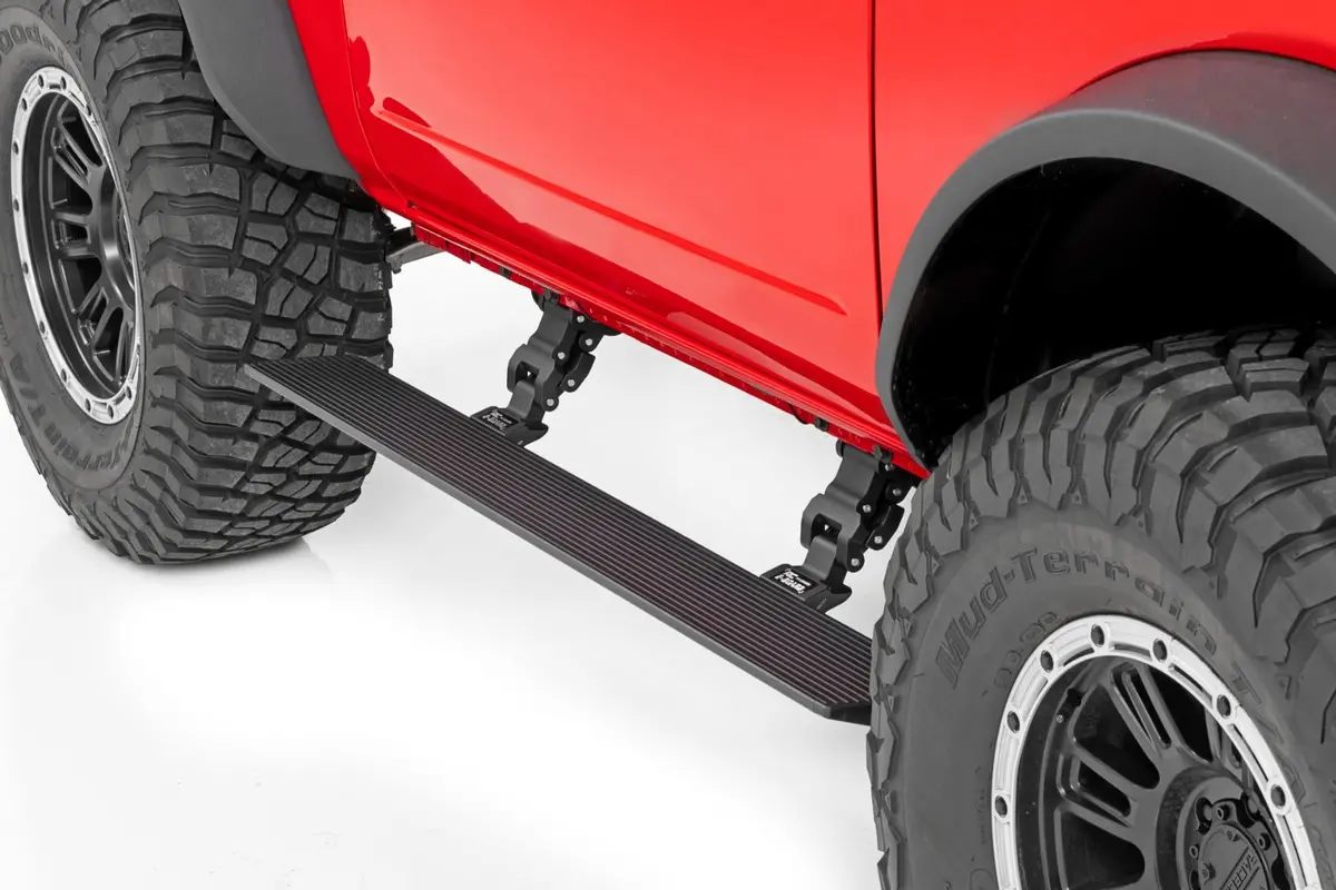 Rough Country Psr51230 Lighted Power Running Boards For 2021-2026 Ford Bronco 2 Door 1
