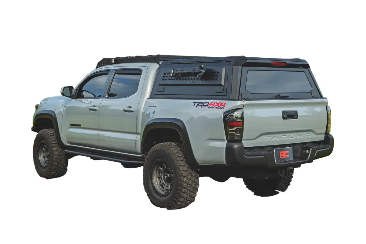 Rough Country Modular Stainless Steel Bed Cap For 2016-2023 Toyota Tacoma 5′ Bed 1