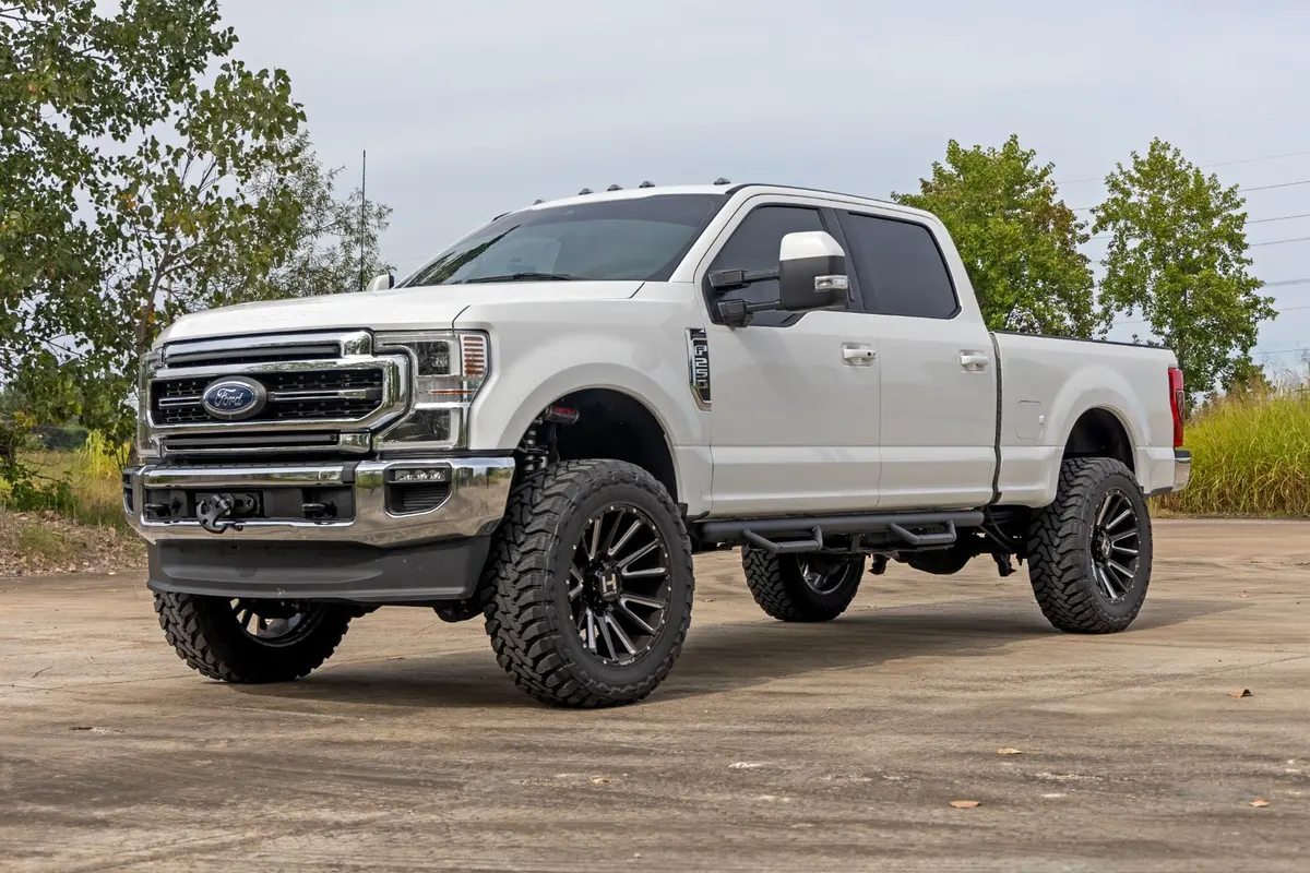 Rough Country 3" Suspension Lift Kit For 2017-2022 Ford F-250 Super Duty + Vertex Coilovers 1