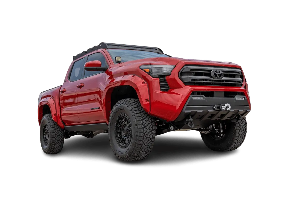 Rc Hidden Winch Mount Bumper & Skid Plate For 2024-Present Toyota Tacoma 1