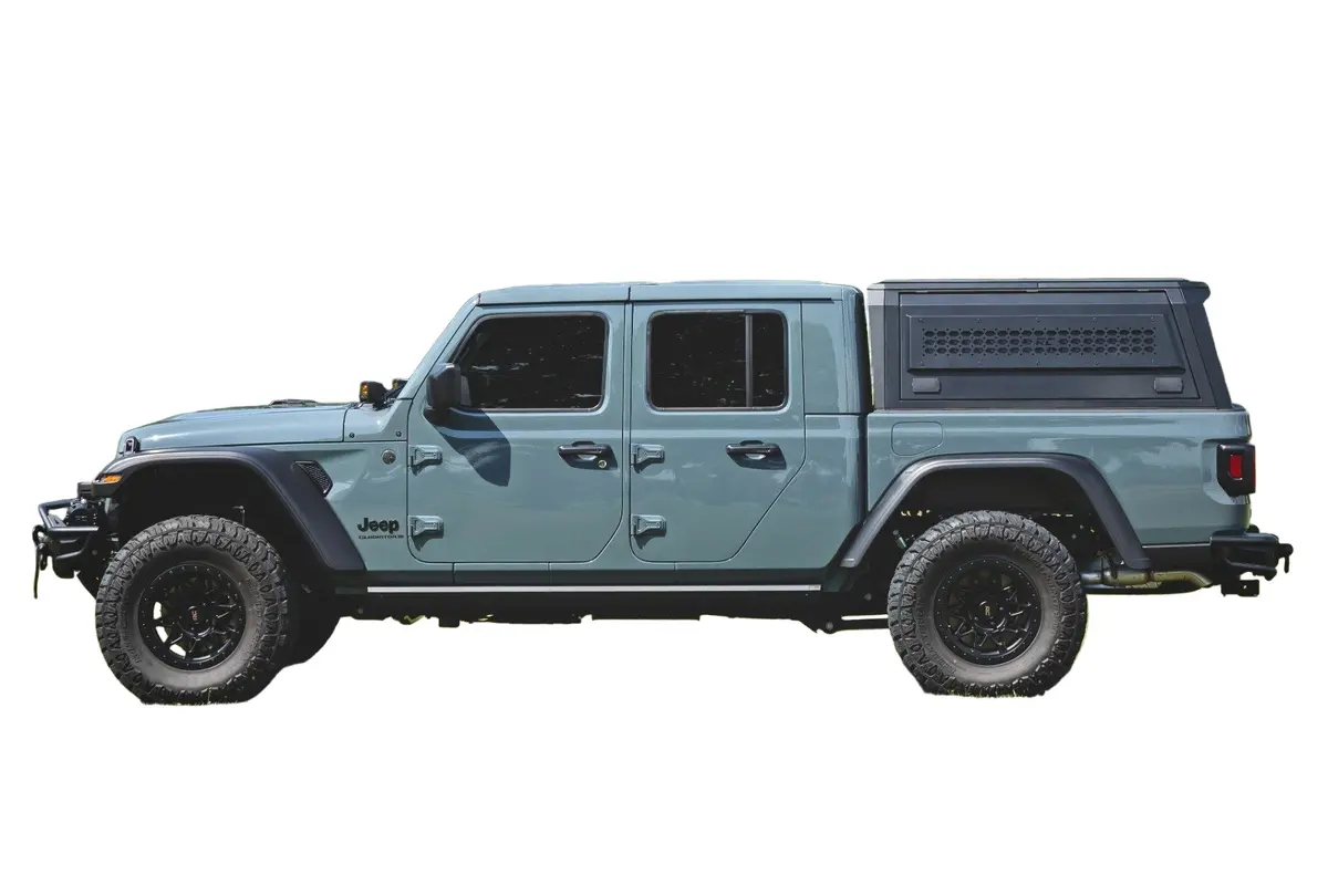 Rough Country Modular Stainless Steel Bed Cap For 2020-2026 Jeep Gladiator Jt 1