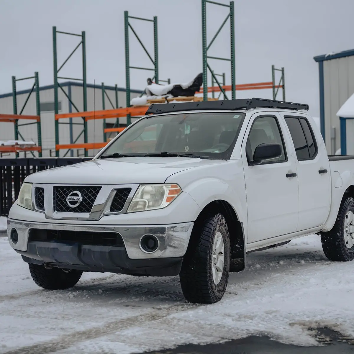 Prinsu Roof Rack For 2005-2021 Nissan Frontier Crew Cab- Black Powder Coat 1