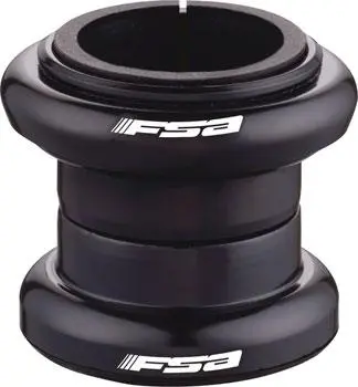Full Speed Ahead Th-855 1-1/8" Black Threadless Headset Black 5/32X20 Caged Balls 1