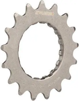 Full Speed Ahead Wa323 Ebike Sprocket For Gen 2 Bosch - 17T, 2.5Mm Offset, Stainless Steel, Polished Silver 1