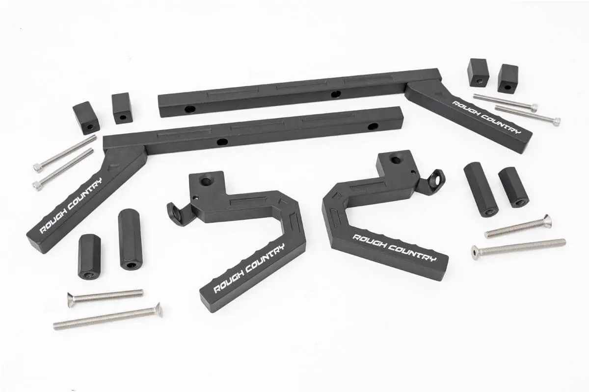 Rough Country Grab Handles Front & Rear For 2007-2018 Jeep Wrangler Jk 1