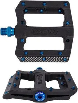 Fyxation Mesa Mp Subzero Pedals - Platform, Composite/Plastic, 9/16", Black/Blue 1