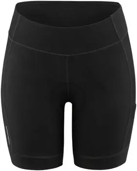 Garneau Fit Sensor 2 Shorts - Black, 7.5 Inseam, Women's 1