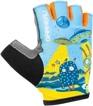 Garneau Kid Ride Monster Gloves - Multi-Color, Short Finger, Children's 1