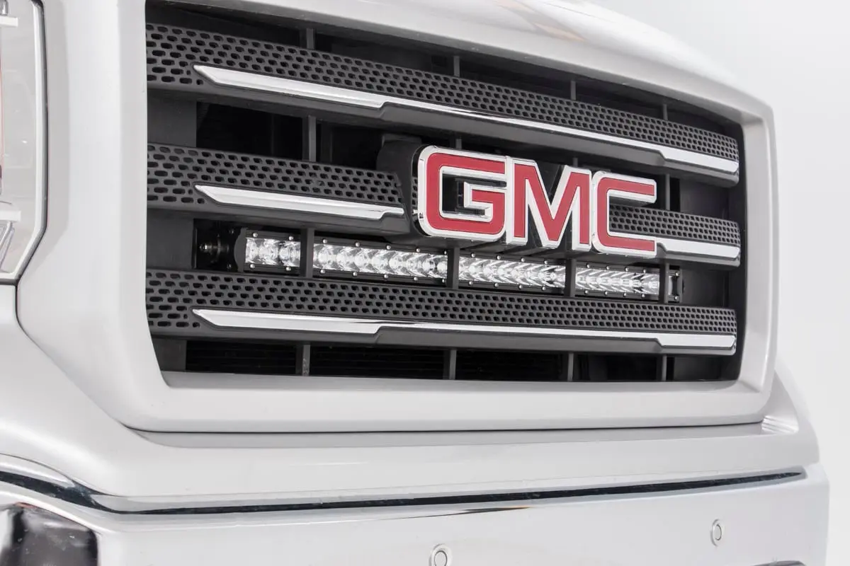 Rough Country 30" Led Grille Kit For Gm 1500 Pickup | Integrated Light Bar 1