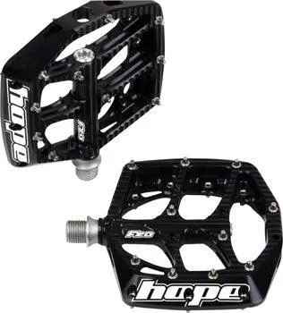 Hope F20 Pedals - Platform, Aluminum, 9/16", Black 1