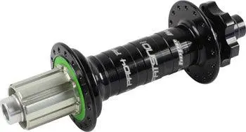 Hope Fatsno Pro 4 Rear Hub - 12 X 197Mm, 6-Bolt, Hg 11 Mtn, Black, 32H 1