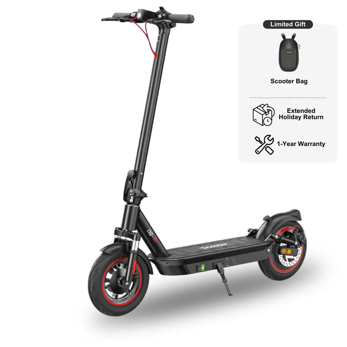 Iscooter I10 Commuter Electric Scooter For Adult 650 Motor 1