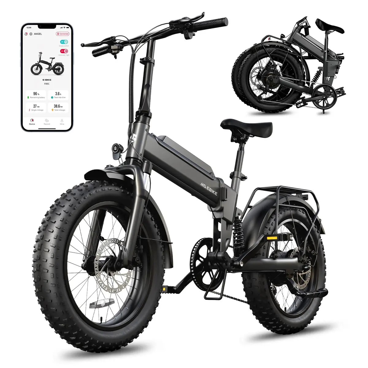 20'' Wayfarer Plus Folding Ebike 1