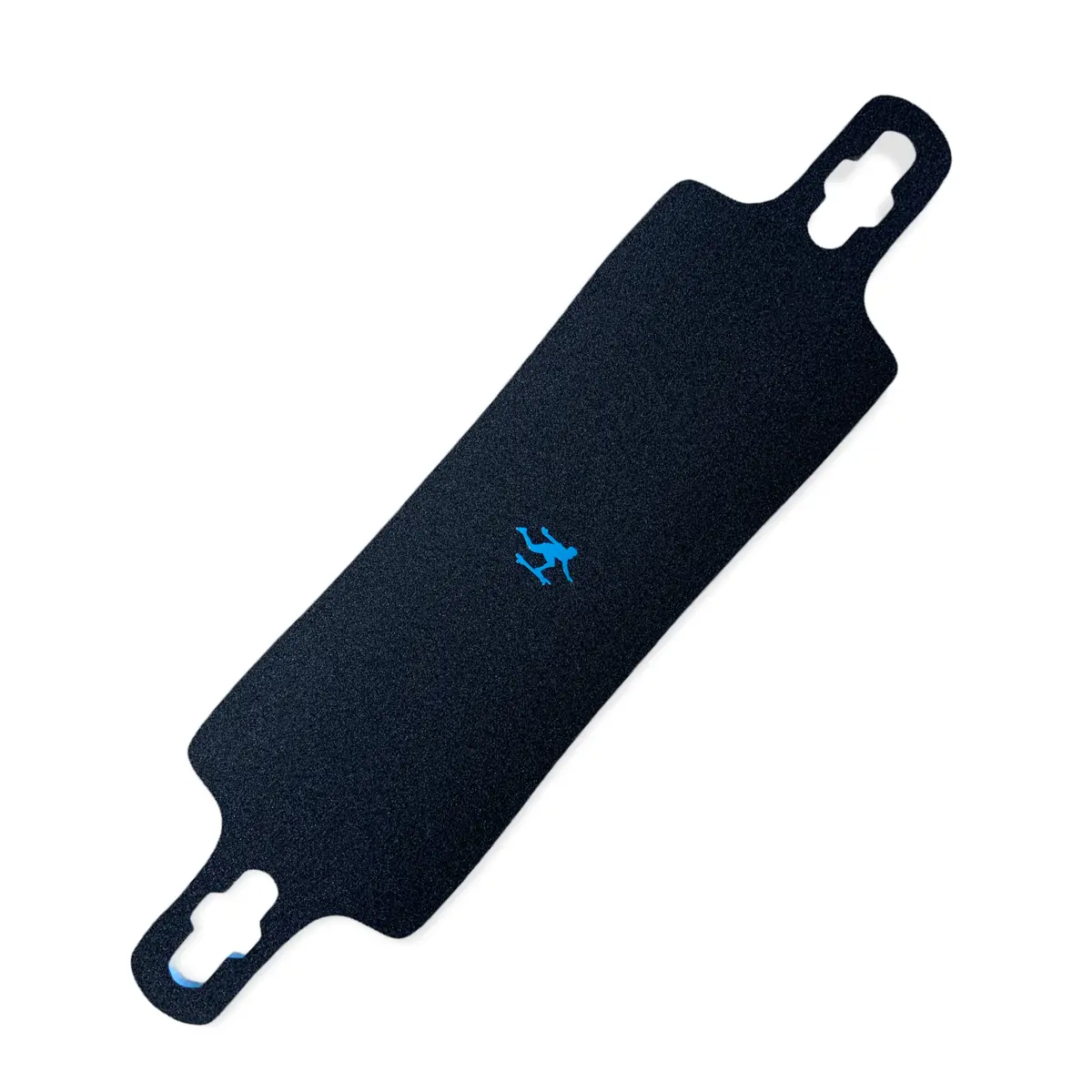 34” Longboard Living Drop Through Deck - Blue / Orange 2