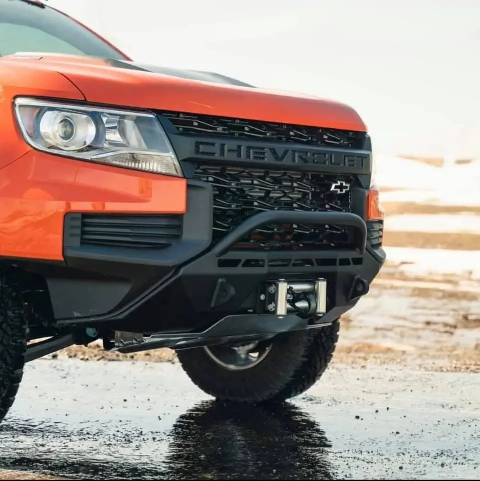Cbi Offroad Covert Front Bumper For 2021-2022 Colorado Zr2 - Black Powder Coat 1