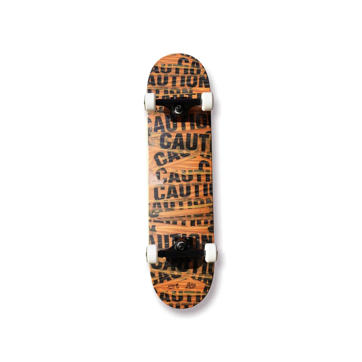 7.77" Caution Couture Skateboard Complete 1