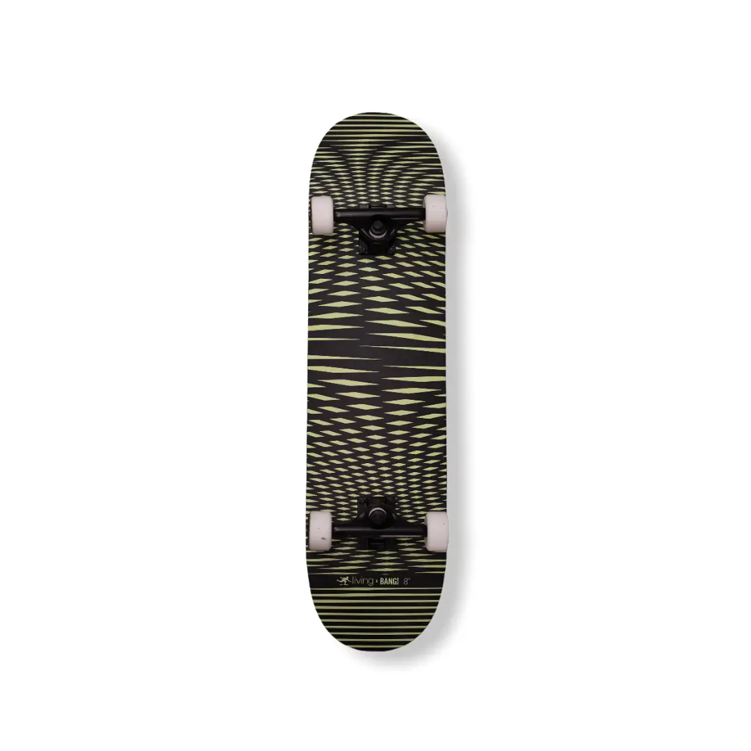8” Skateboard Complete By Longboard Living X Bang Boards 1