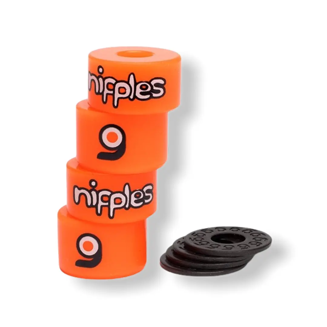 85A Orangatang Nipple Bushings Orange 1