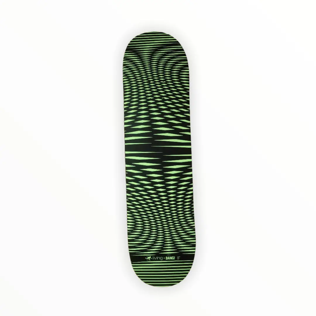 8” Skateboard Deck By Ll X Bang Boards 1
