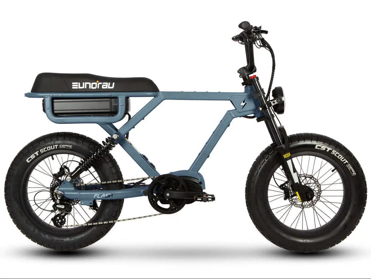 Eunorau Flash 2.0 Mid-Drive Electric Bike – Urban Commuter Model