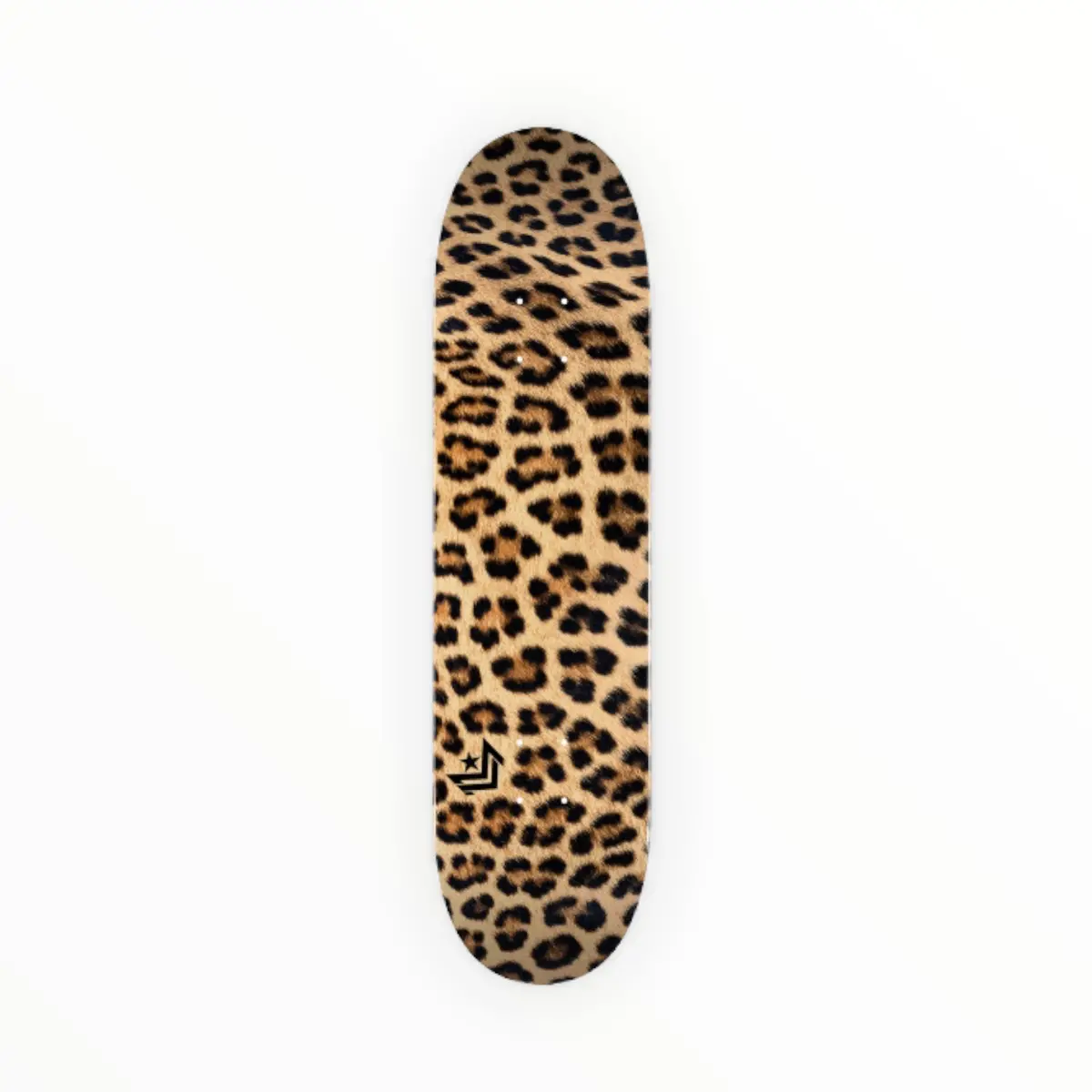 7.75” Mini Logo Deck - Leopard Print 1