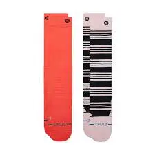 Stance Kids Trailblazer Snow Sock 2 Pack - Coral 1