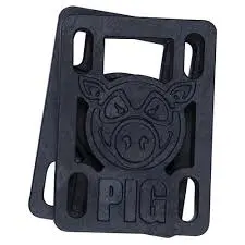 Pig Piles Hard Risers - Black 1