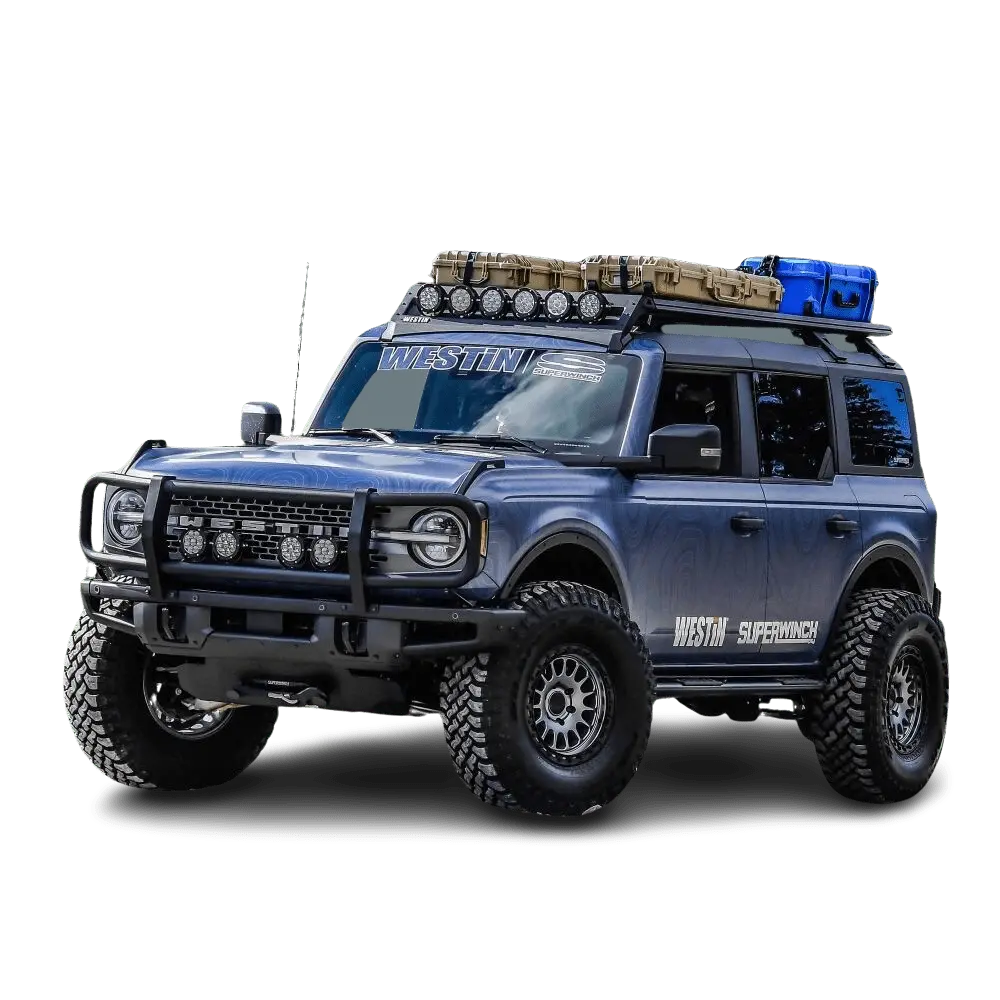 Westin Automotive Mesa Overland Roof Rack For 2021-2026 Ford Bronco - Recon Recovery 1