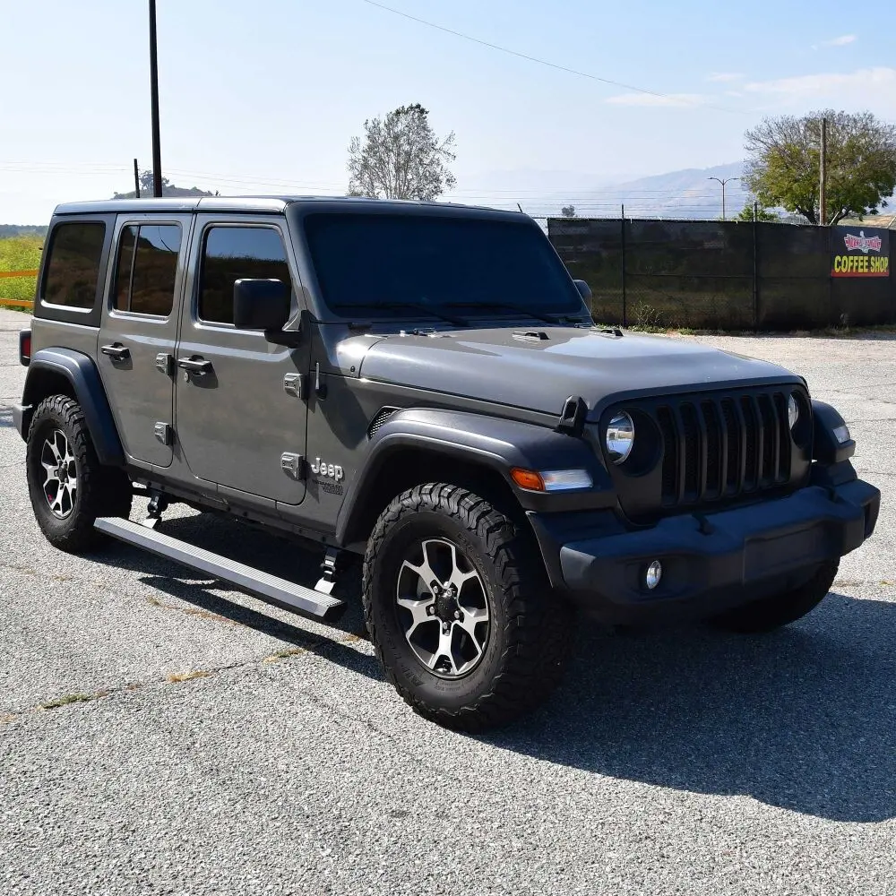 Pro-E Electric Power Drop Down Running Boards For 2018-2024 Jeep Wrangler Jl 4 Door - Recon Recovery 1
