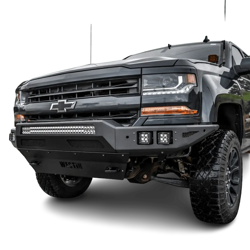 Westin Pro-Mod Front Bumper For 2016-2019 Chevrolet Silverado 1500 - Recon Recovery 1