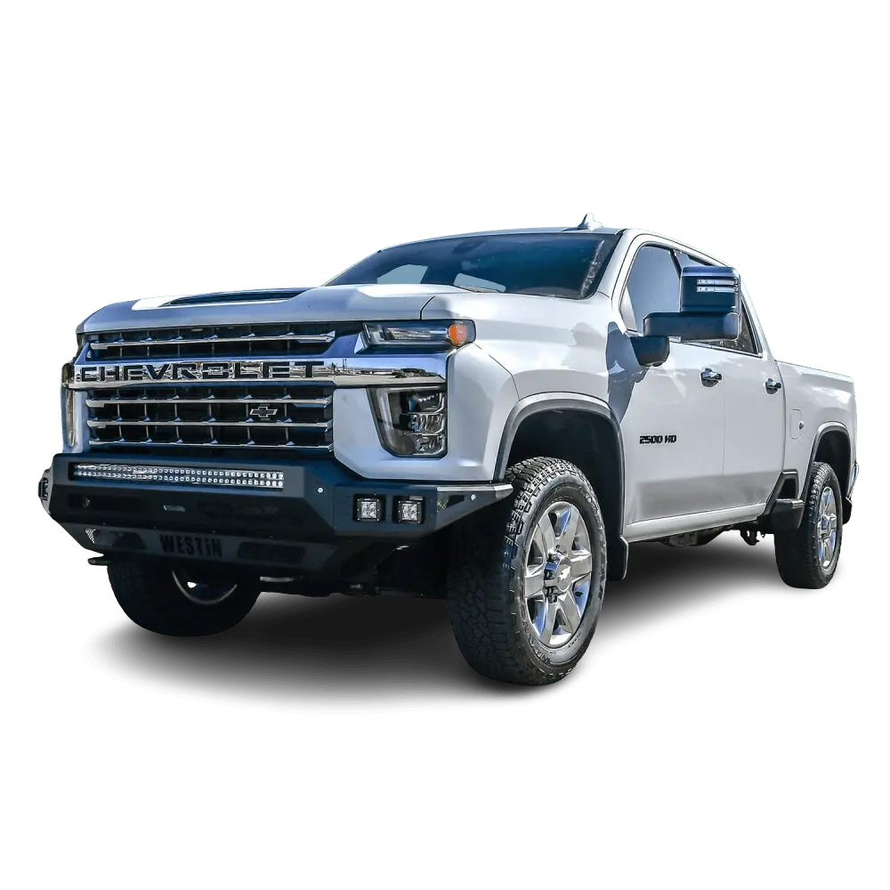 Westin Pro-Mod Full Width Front Bumper For 2020-2023 Chevrolet Silverado 2500 3500 - Recon Recovery 1