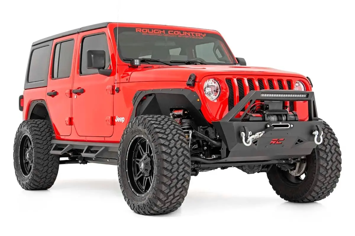 Rough Country Bolt On 3.5" Lift Kit For 2024-2026  Jeep Wrangler Jl 4 Door - Recon Recovery 1
