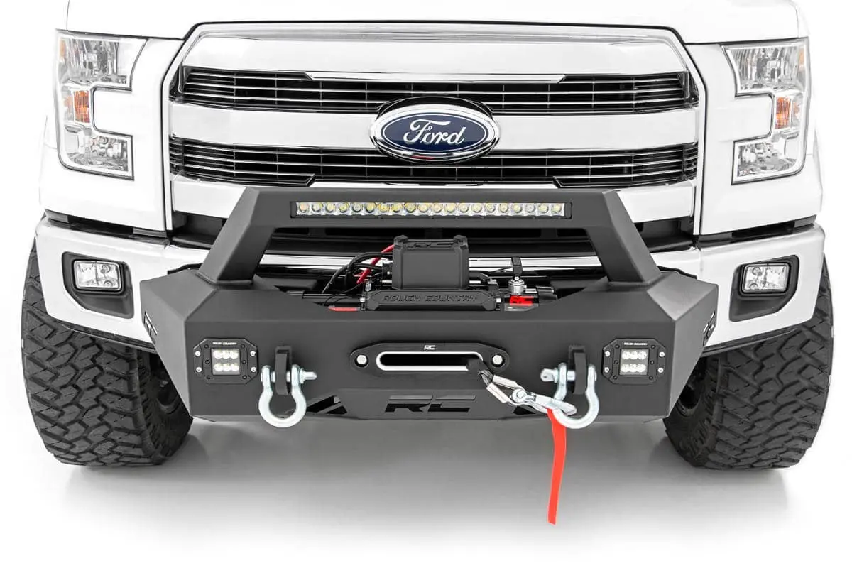Rough Country Exo Winch Mount Kit For 2009-2025 F-150 2Wd/4Wd 1
