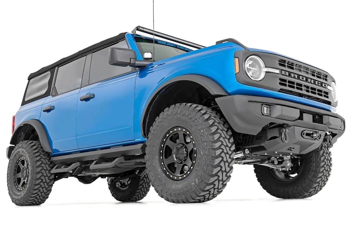 Rc 3.5 Inch Lift Kit With Performance M1r Reservoir Struts For 2021-2026 Ford Bronco 1