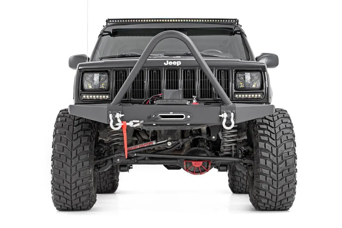 Rough Country 10570 Front High Clearance Bumper For (84-01) Cherokee Xj 2Wd / 4Wd 1