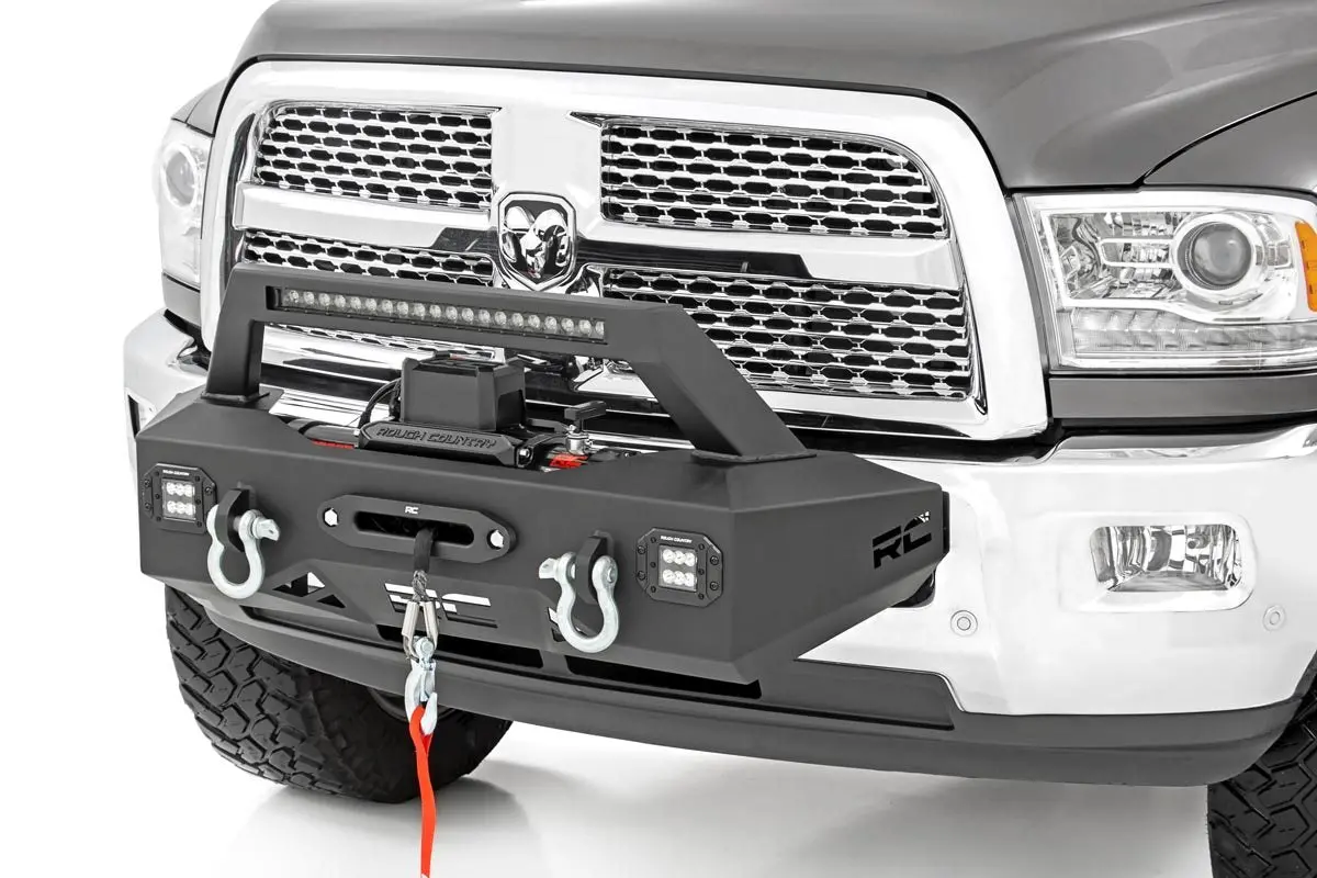 Rough Country Exo Winch Mount Kit For 2014-2018 Ram 2500 2Wd /4Wd 1