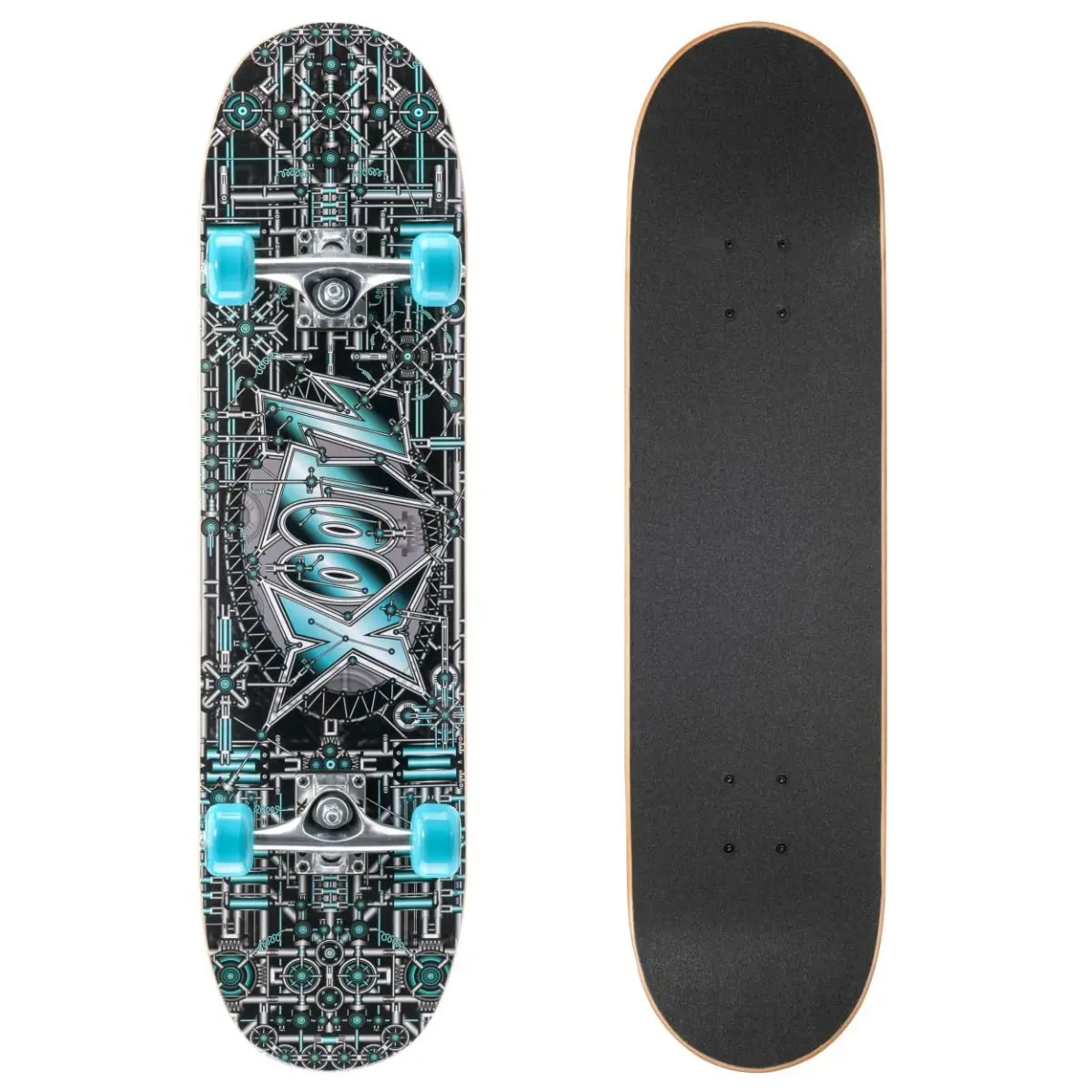 Industrial - 31'' Complete Double Kick Skateboard 1