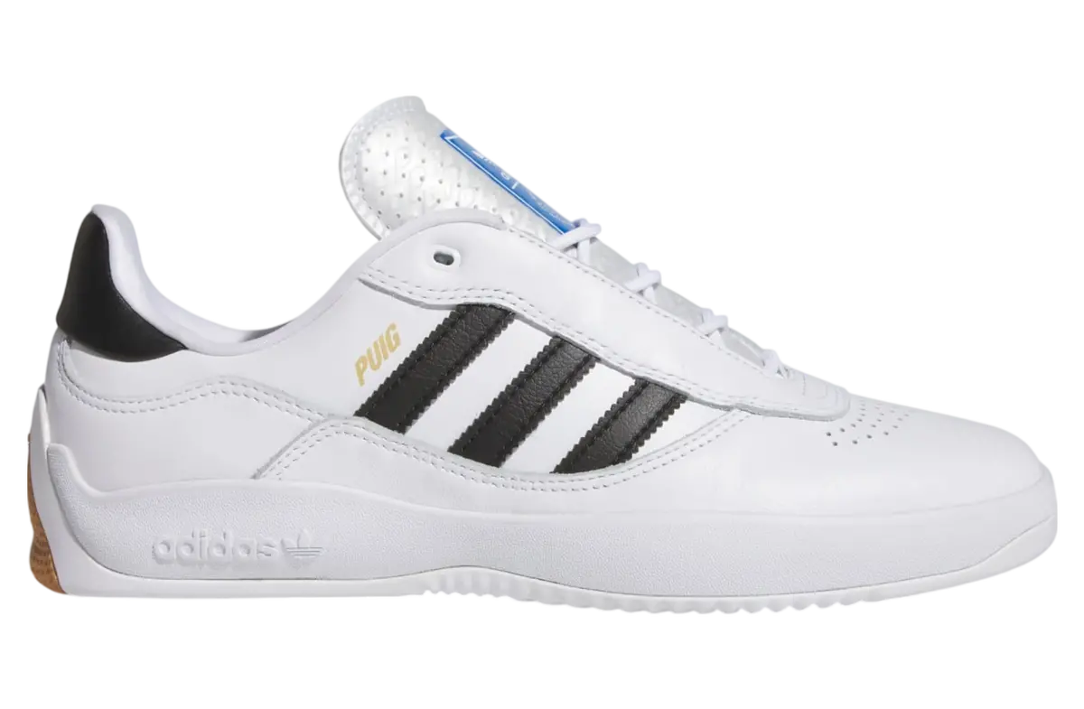 Adidas Puig Shoe - White/Core Black/Blue Bird 1