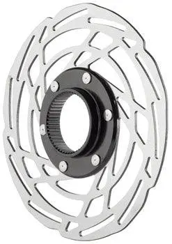 Jagwire Sport Sr1 Disc Brake Rotor - 180Mm, Center Lock, Silver 1
