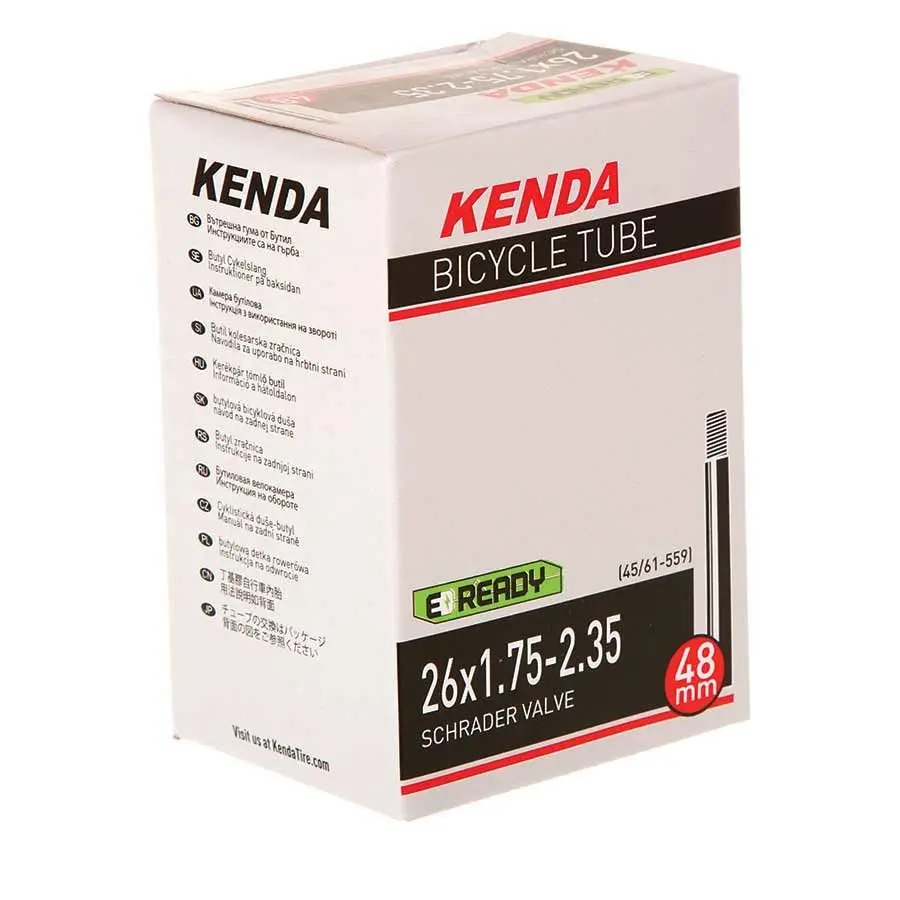 Kenda, Schrader, Tube, Schrader, Length: 48Mm, 26'', 1.75-2.35 1