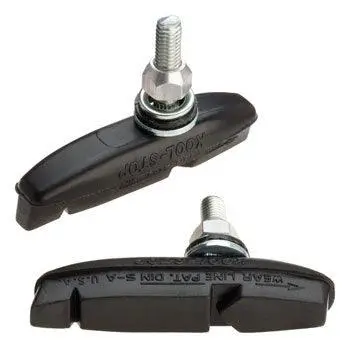 Kool-Stop Eagle Claw Ii Brake Pad, Threaded Post, Black Compound 1