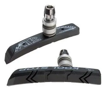 Kool-Stop Mountain Brake Shoe Threaded Post For Linear Pull Black 1