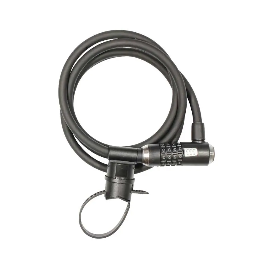 Kryptonite, Kryptoflex 1218, Cable Lock, Combination, 12Mm, 180Cm, 5.9', Black 1