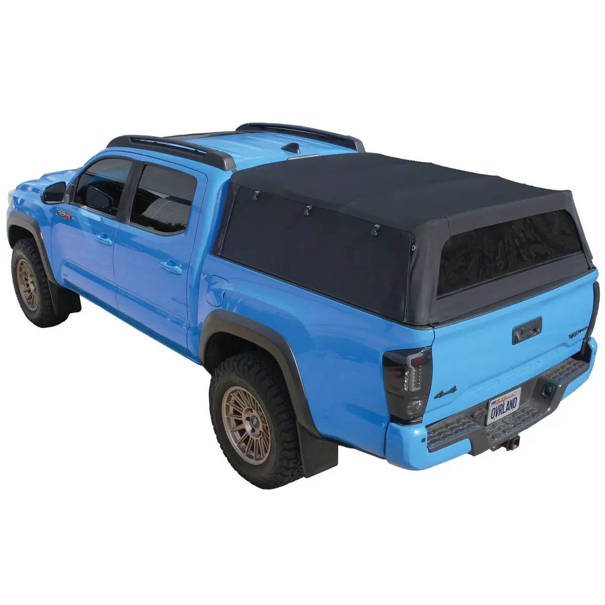 Explorer Soft Shell Foldable Bed Cap For 2016–2023 Toyota Tacoma 5′ Bed 1