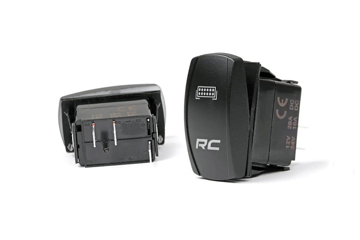 Rough Country 709Sw Rocker Switch - Black, Sold Individually 1